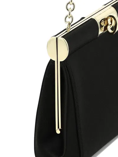 Shop Dolce & Gabbana "marlene Small" Shoulder Bag In Black