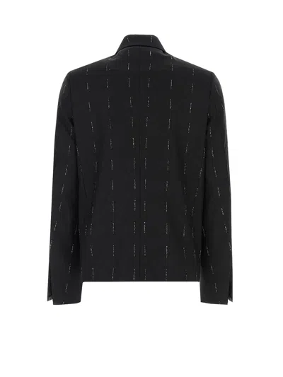 Givenchy Wool Zipped Jacket In Black