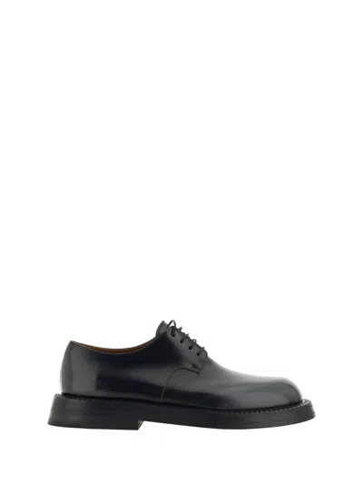 Shop Marsèll Lace Up In Nero/piombo