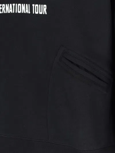 Polo Ralph Lauren Knitwear With Ribbed Cuffs And Embroidered Patch In Black