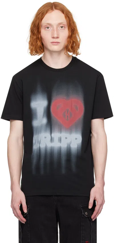 Shop Ksubi Black Trippie Redd Edition T-shirt