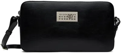 Shop Mm6 Maison Margiela Black Numeric Small Bag In T8013 Black