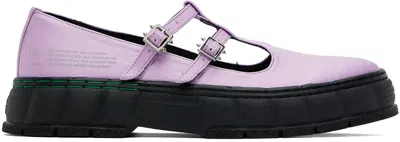 Shop Viron Purple 2001 Loafers In 600 Lilac
