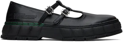 Shop Viron Black 2001 Loafers In 990 Black