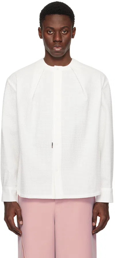 Shop Ader Error White Duriat Shirt In Off White