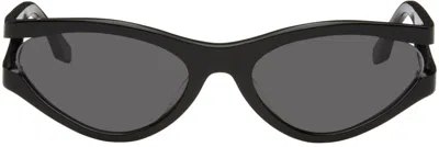 Shop A Better Feeling Black Junei Sunglasses In Black/black