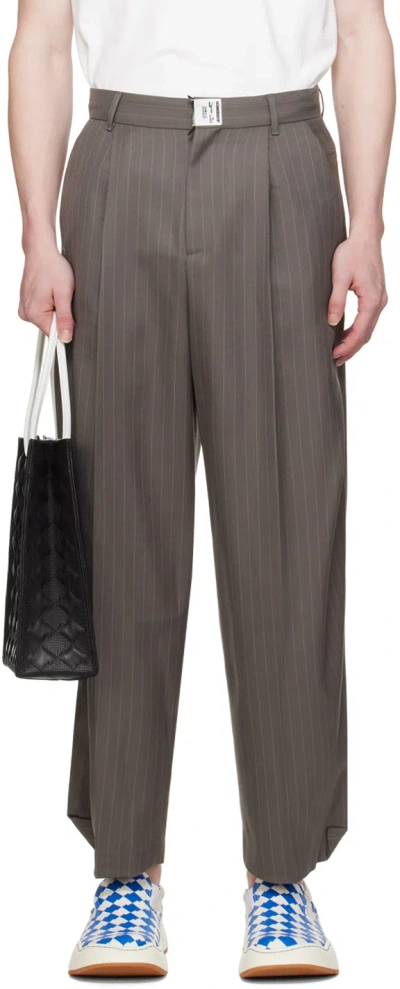 Shop Ader Error Gray Lawren Trousers