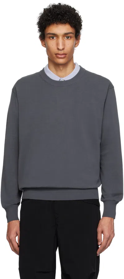 Shop Pottery Gray Comfort Sweater In Charcoal