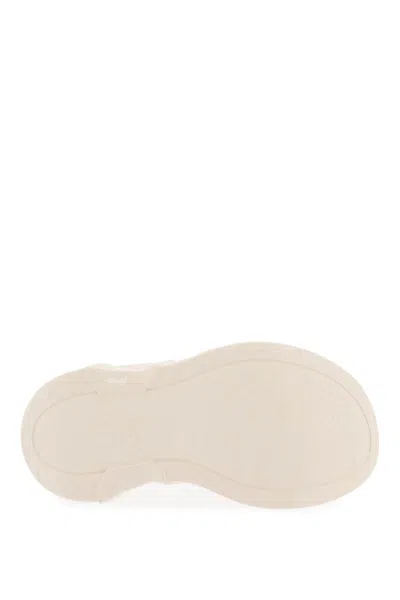 Shop Givenchy Marshmallow Rubber Wedge Sandals With Platform In Neutro