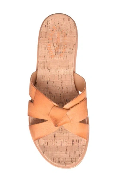 Shop Kork-ease Brigit Slide Sandal In Light Orange
