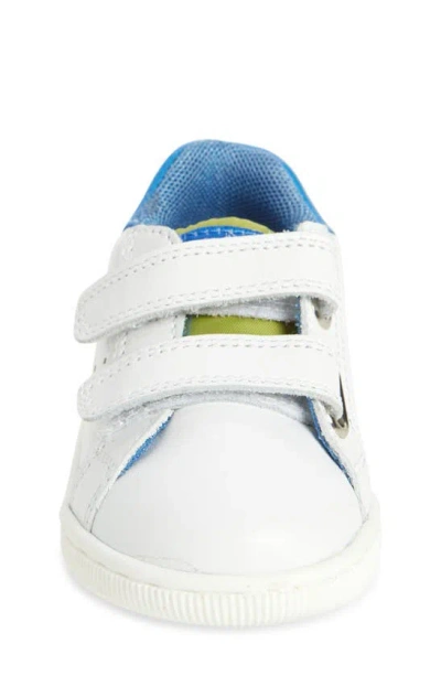 Shop Naturino Falcotto Sneaker In White-oltremare-lime