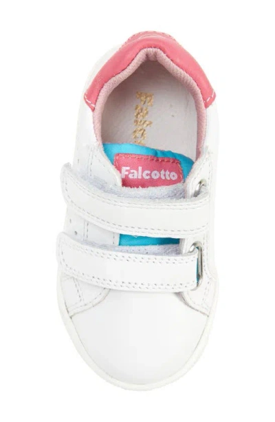 Shop Naturino Falcotto Sneaker In White-flamingo-capri