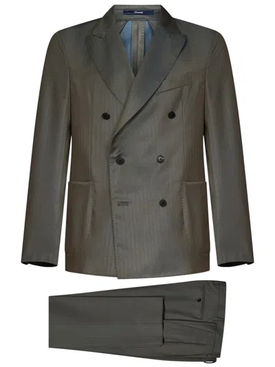 Shop Drumohr Suit In Fango