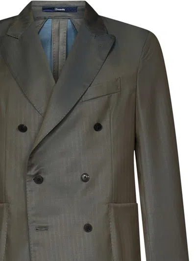 Shop Drumohr Suit In Fango