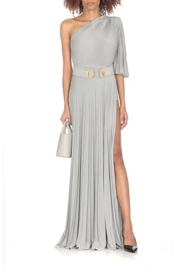 Shop Elisabetta Franchi Dresses Silver