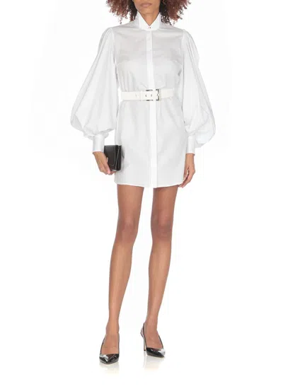 Shop Elisabetta Franchi Dresses White