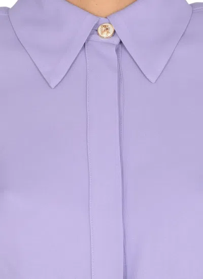 Shop Elisabetta Franchi Shirts Purple