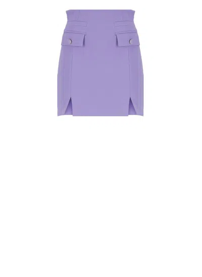 Shop Elisabetta Franchi Skirts Purple