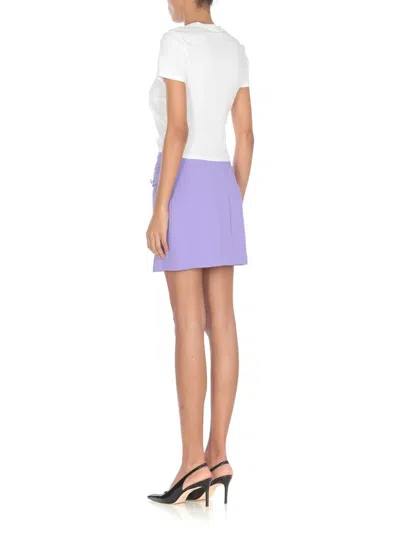 Shop Elisabetta Franchi Skirts Purple