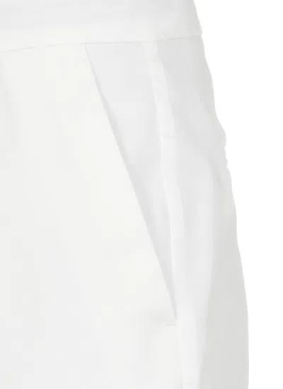 Shop Etro Trousers White