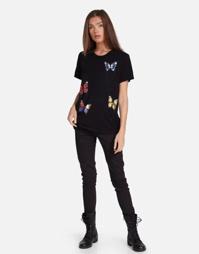 Lauren Moshi X Wolf X Butterfly In Black