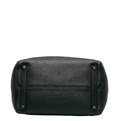Shop Dior -- Black Leather Tote Bag ()
