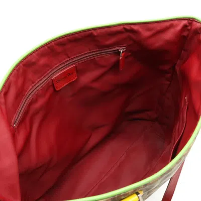 Shop Dior Trotter Beige Canvas Tote Bag ()