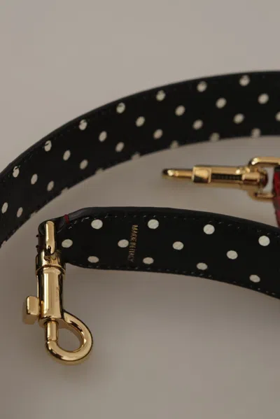 Shop Dolce & Gabbana Red Python Leather Shoulder Bag Women's Strap