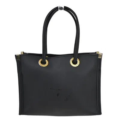Shop Fendi Ff Black Rubber Tote Bag ()