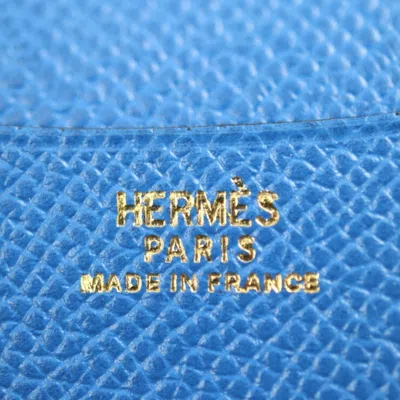 Shop Hermes Hermès Red Leather Wallet  ()