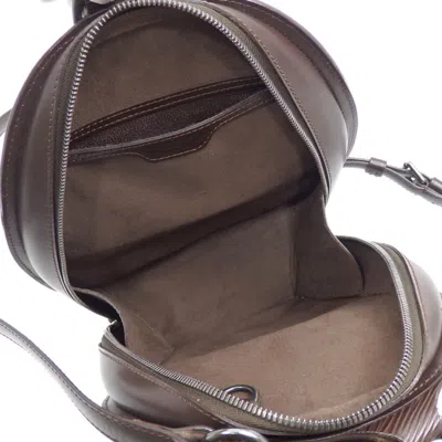 Pre-owned Louis Vuitton Ellipse Brown Leather Backpack Bag ()