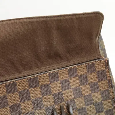 Pre-owned Louis Vuitton Melville Brown Canvas Shoulder Bag ()