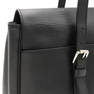 Pre-owned Louis Vuitton Segur Black Leather Shoulder Bag ()