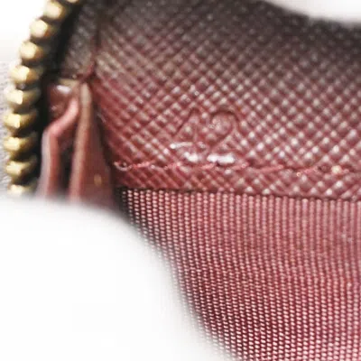 Shop Prada Saffiano Burgundy Leather Wallet  ()