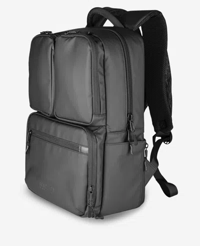 Shop Kenneth Cole Ryder 17" Laptop Backpack With Removable Laptop Sleeve In Black
