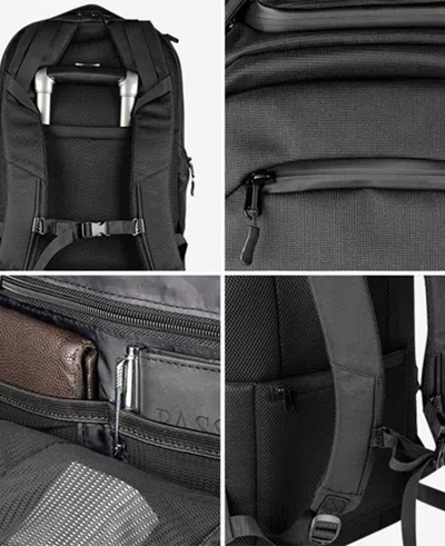 Shop Kenneth Cole Parker 17" Laptop Backpack With Removable Laptop Sleeve In Black