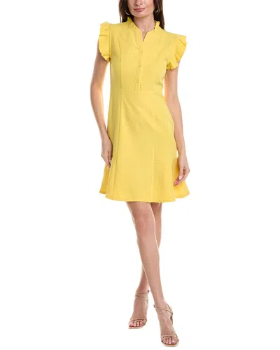 Shop Nanette Lepore Nolita Mini Dress In Yellow