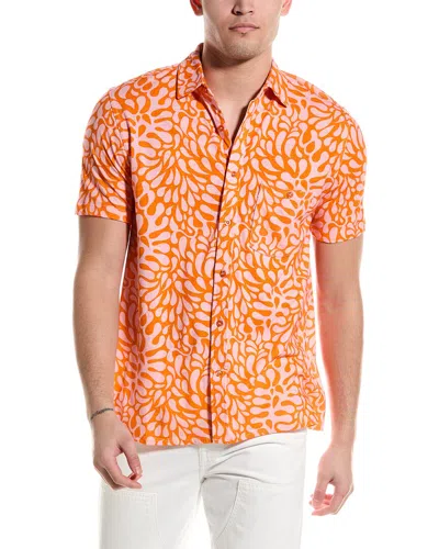 Shop Hiho Culebra Shirt In Orange