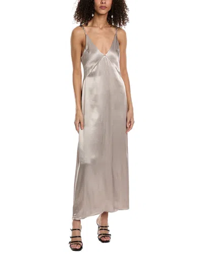 Shop Beulah Maxi Dress In Grey