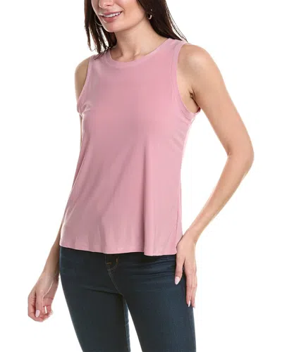 Shop Vince Camuto Back Keyhole Tank In Pink