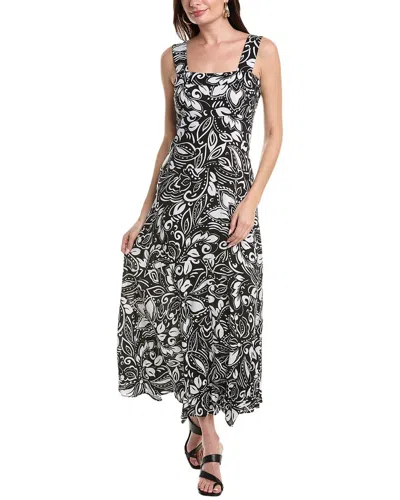 Shop Vince Camuto Tiered Maxi Dress In Black