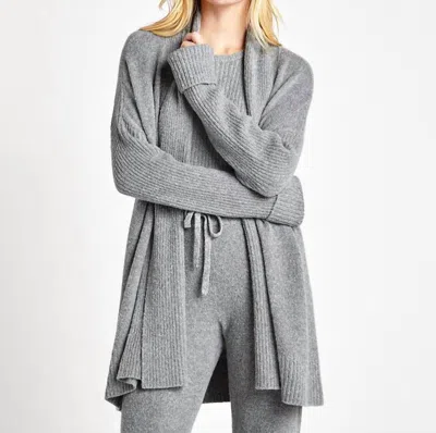 Shop Splendid Ophelia Sweater Cardigan In Grey