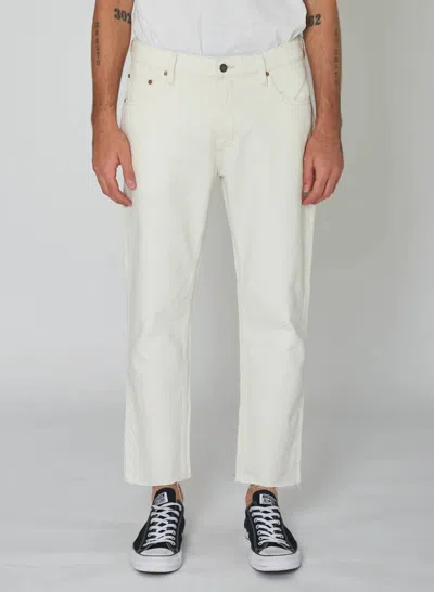 Rolla's Men's Relaxo Chop Jean In Salt In White