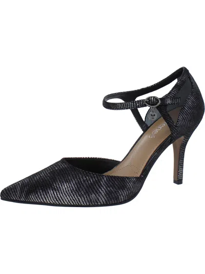 Shop J. Reneé Siona Womens Metallic Pointed Toe D'orsay Heels In Multi