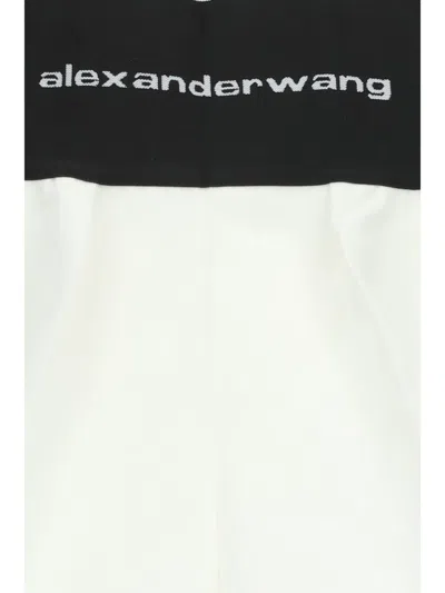 Shop Alexander Wang Shorts In Snow White