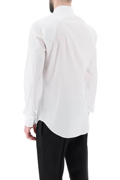 Shop Alexander Mcqueen Harness Shirt In Stretch Cotton
