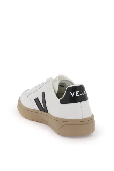 Shop Veja Leather V 12 Sneakers