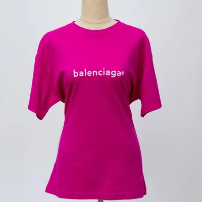 Pre-owned Balenciaga Fuchsia Unisex Cotton Shirt