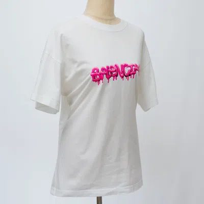 Pre-owned Balenciaga Slime Logo Medium Fit Unisex T-shirt