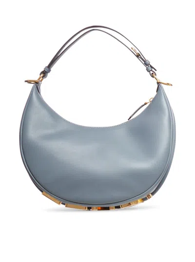 Shop Fendi Handbag In Blue